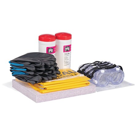 Pig Refill for Battery Acid Spill Kit in Countertop Box Absorbs Neutralizes Battery Acid Neutralizing RFL2303